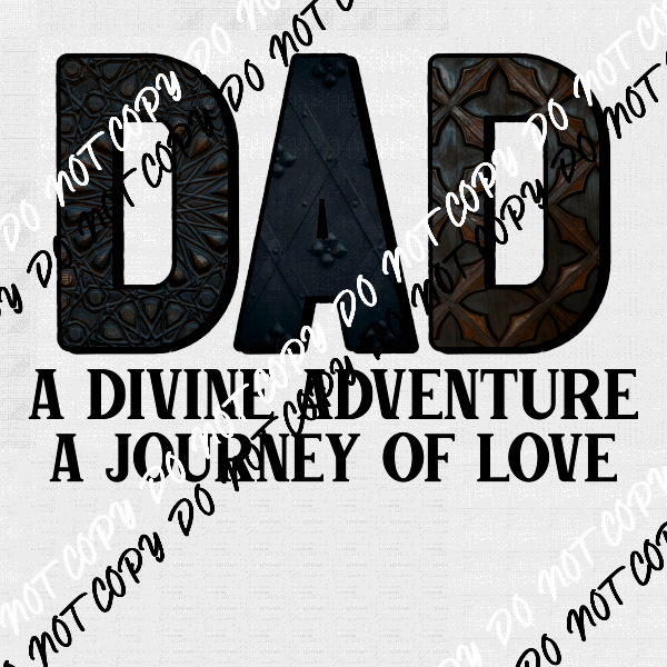 Male Family Titles - Journey of Love DTF Transfer (See Title Options) - We Print U Press DTF Transfers