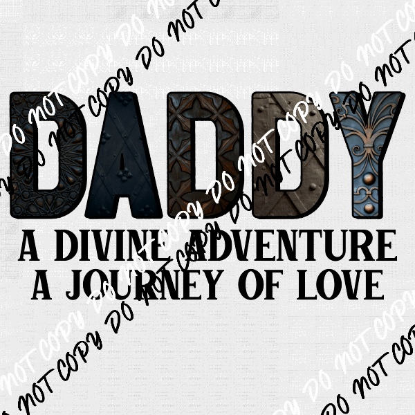 Male Family Titles - Journey of Love DTF Transfer (See Title Options) - We Print U Press DTF Transfers