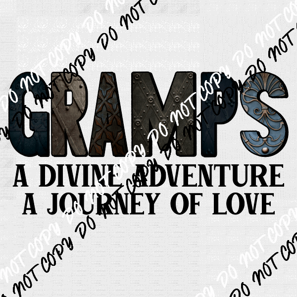 Male Family Titles - Journey of Love DTF Transfer (See Title Options) - We Print U Press DTF Transfers