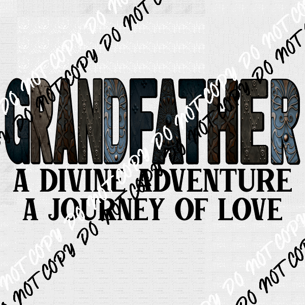 Male Family Titles - Journey of Love DTF Transfer (See Title Options) - We Print U Press DTF Transfers