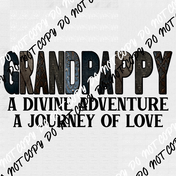 Male Family Titles - Journey of Love DTF Transfer (See Title Options) - We Print U Press DTF Transfers