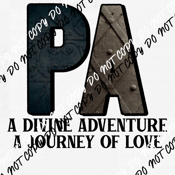 Male Family Titles - Journey of Love DTF Transfer (See Title Options) - We Print U Press DTF Transfers