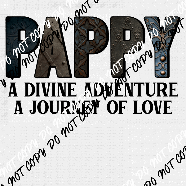 Male Family Titles - Journey of Love DTF Transfer (See Title Options) - We Print U Press DTF Transfers