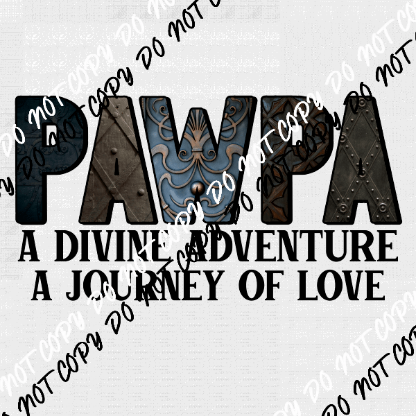 Male Family Titles - Journey of Love DTF Transfer (See Title Options) - We Print U Press DTF Transfers