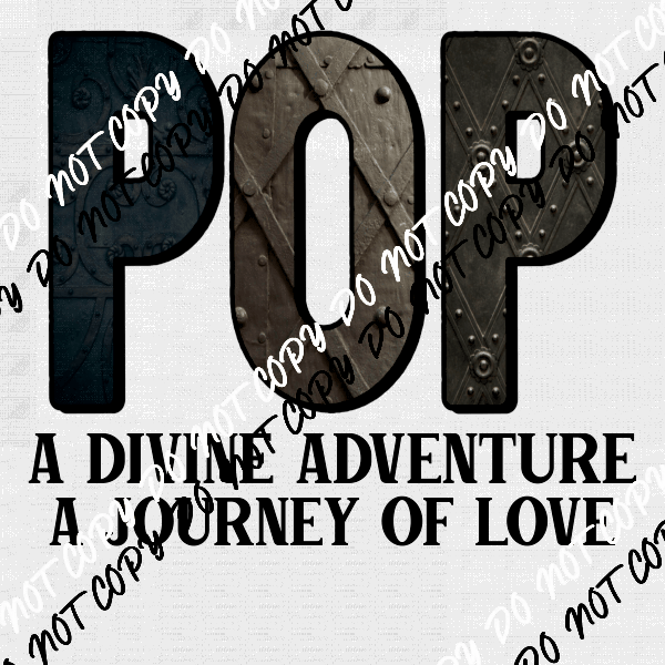 Male Family Titles - Journey of Love DTF Transfer (See Title Options) - We Print U Press DTF Transfers