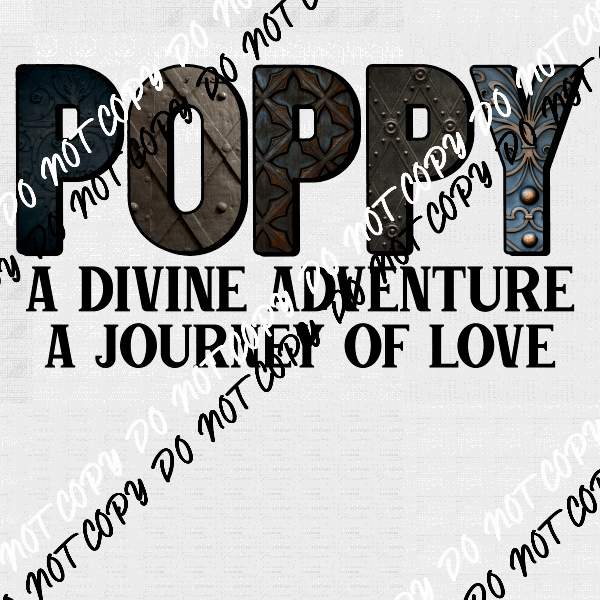 Male Family Titles - Journey of Love DTF Transfer (See Title Options) - We Print U Press DTF Transfers