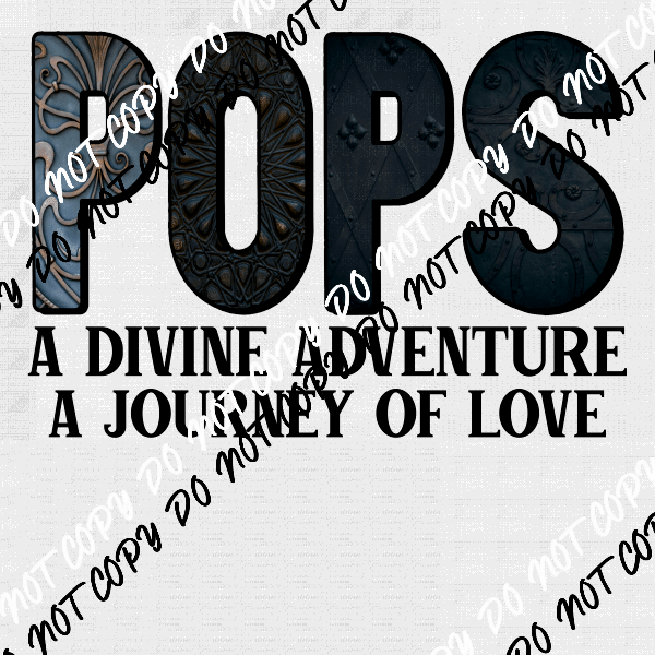 Male Family Titles - Journey of Love DTF Transfer (See Title Options) - We Print U Press DTF Transfers