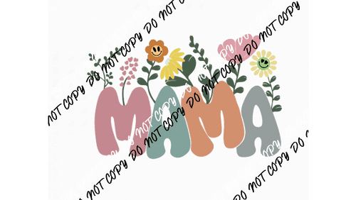 Mama Spring DTF Transfer - We Print U Press DTF Transfers