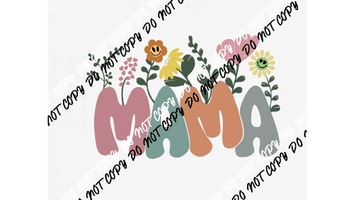 Mama Spring DTF Transfer - We Print U Press DTF Transfers