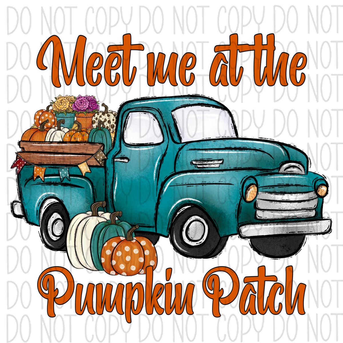 Meet Me At The Pumpkin Patch Dtf Transfer Transfers