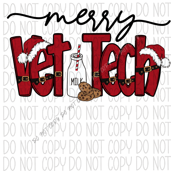 Merry (Title) DTF Transfer (See Title & Occupation Options) - We Print U Press DTF Transfers