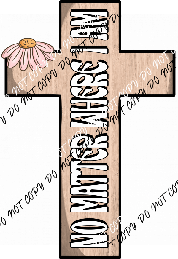 No Matter Where I Am in this Storm Cross DTF Transfer - We Print U Press DTF Transfers