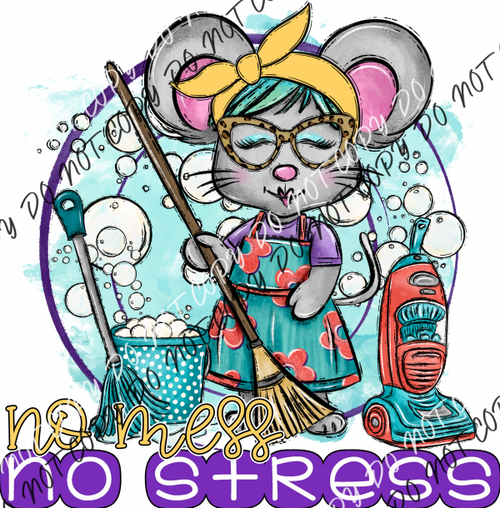 No Mess Stress Mouse Dtf Transfer Rtp Transfers