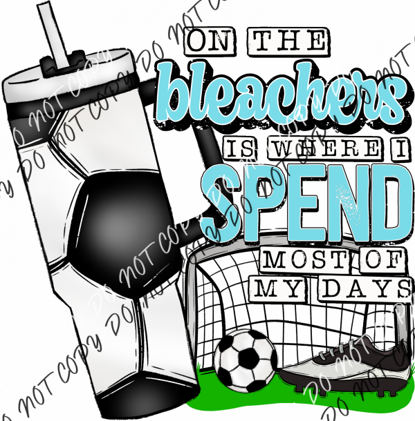 On The Bleachers Dtf Transfer (See Sport Options) Pocket Size 3X3’ / Soccer Rtp Transfers