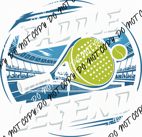 Paddle Legend DTF Transfer - We Print U Press DTF Transfers