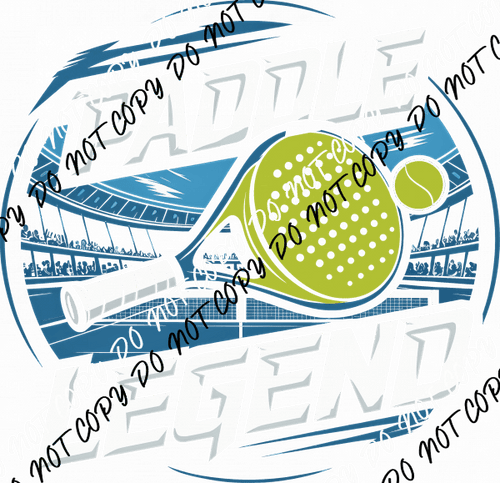Paddle Legend DTF Transfer - We Print U Press DTF Transfers
