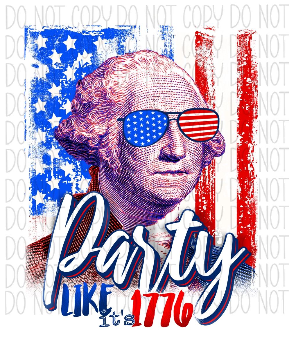 Party Like Its 1776 Dtf Transfer