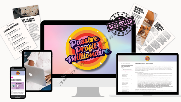 Passive Profit Millionaire - We Print U Press DTF Transfers