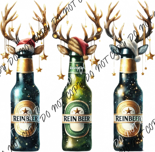 Reinbeer Christmas DTF Transfer RTP DTF Transfers