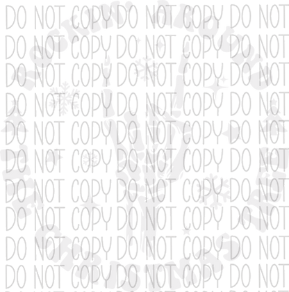Rockin Around The Christmas Tree Skeleton Hand Dtf Transfer