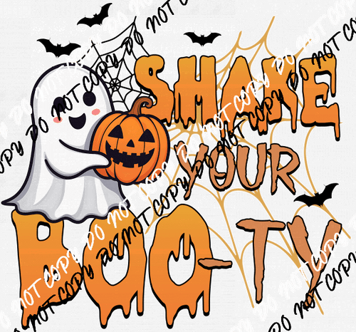 Shake Your Boo - ty Ghost DTF Transfer - We Print U Press DTF Transfers