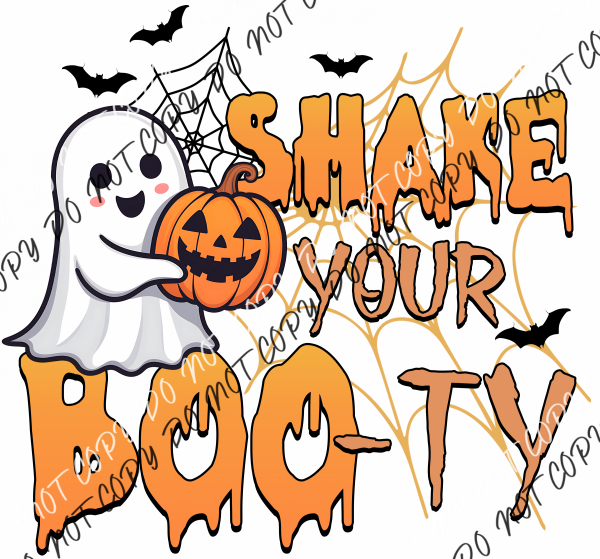 Shake Your Boo-Ty Ghost Dtf Transfer Rtp Transfers