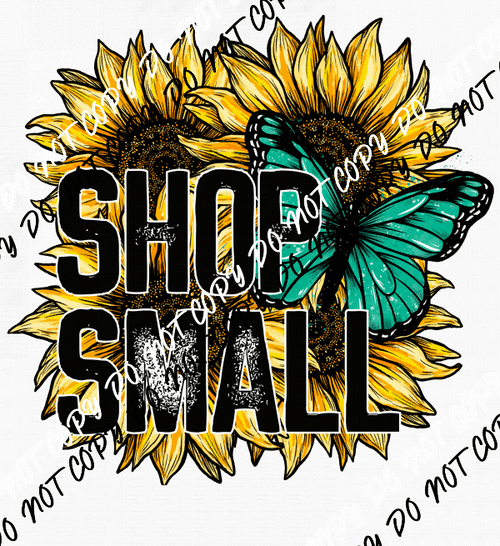 Shop Small Sunflowers DTF Transfer - We Print U Press DTF Transfers