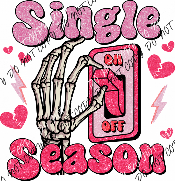 Single Season On/Off Switch DTF Transfer RTP DTF Transfers