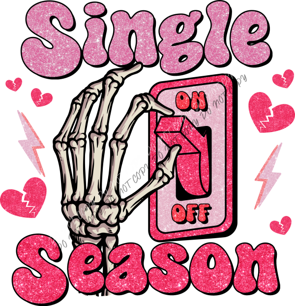 Single Season On/Off Switch DTF Transfer RTP DTF Transfers