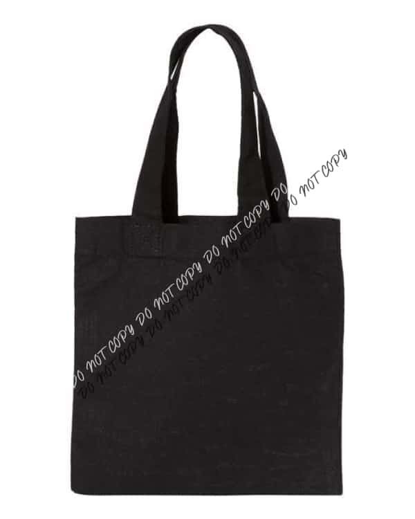 Small Canvas Tote - We Print U Press DTF Transfers