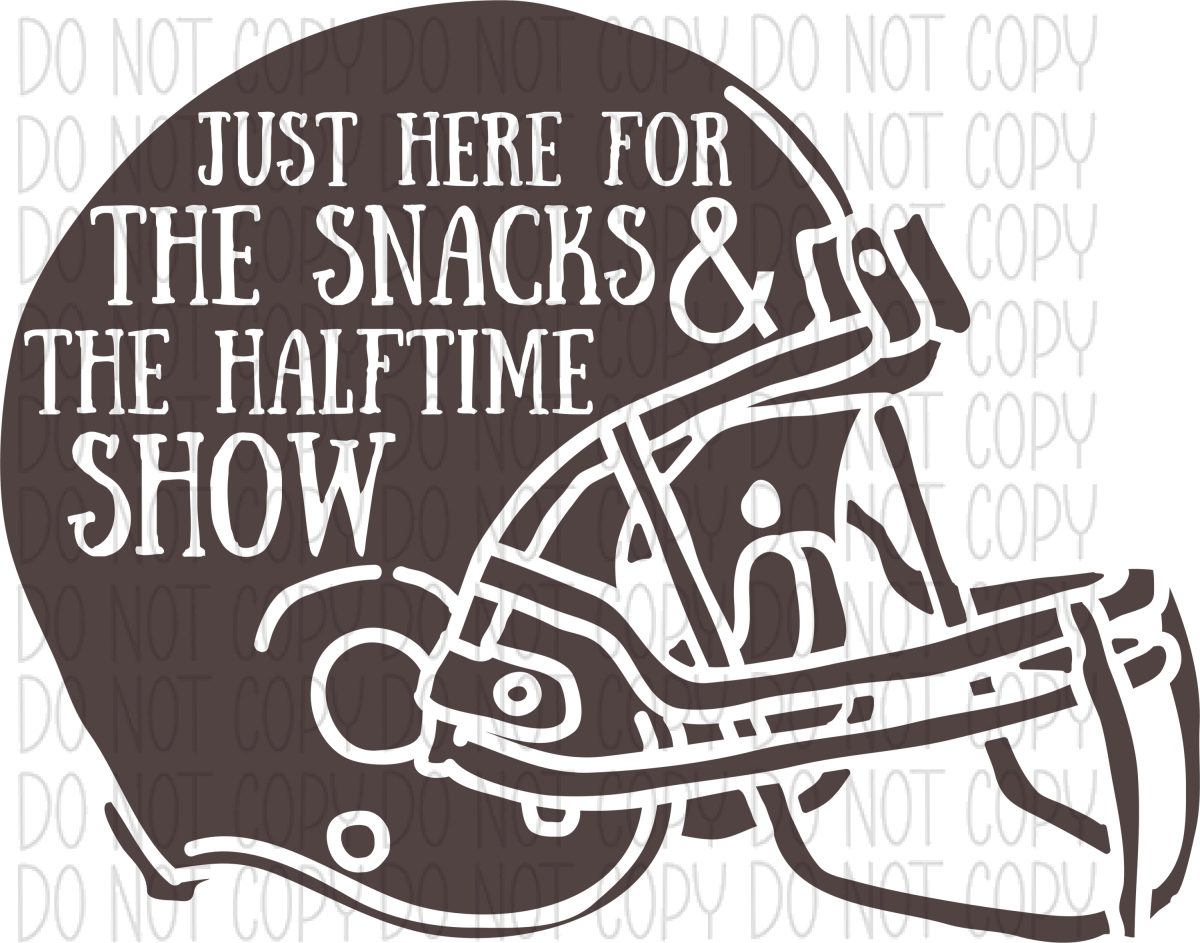 Snacks And Halftime Show Dtf Transfer