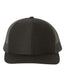 Snapback Trucker Cap - Black - We Print U Press DTF Transfers