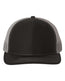 Snapback Trucker Cap - Black/ Charcoal - We Print U Press DTF Transfers