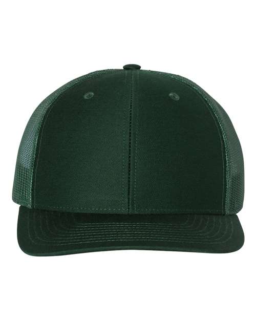 Snapback Trucker Cap - Dark Green - We Print U Press DTF Transfers