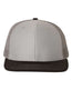 Snapback Trucker Cap - Grey/ Charcoal/ Black - We Print U Press DTF Transfers