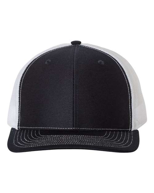 Snapback Trucker Cap - Navy/ White - We Print U Press DTF Transfers