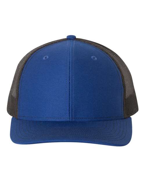 Snapback Trucker Cap - Royal/ Black - We Print U Press DTF Transfers