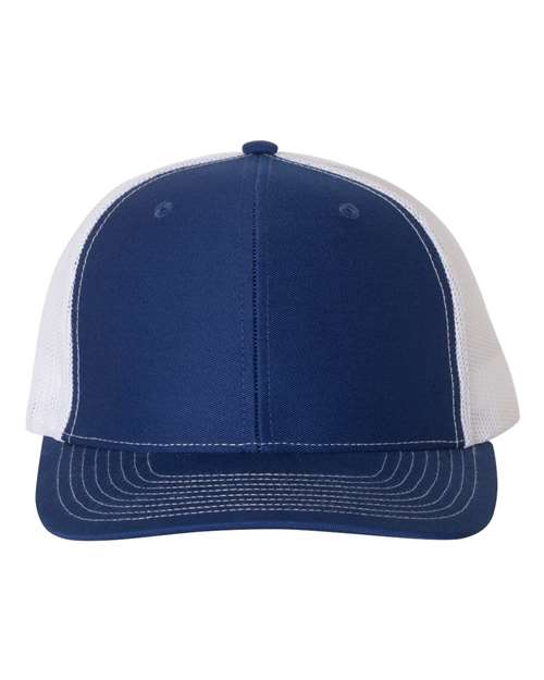 Snapback Trucker Cap - Royal/ White - We Print U Press DTF Transfers