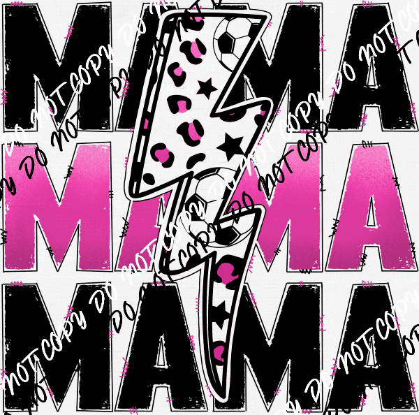 Soccer Mama Pink DTF Transfer - We Print U Press DTF Transfers