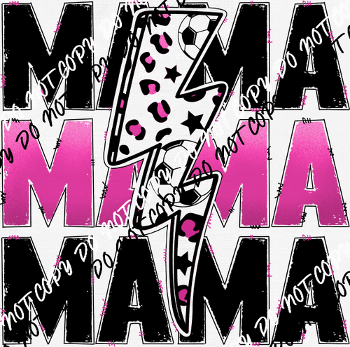 Soccer Mama Pink DTF Transfer - We Print U Press DTF Transfers