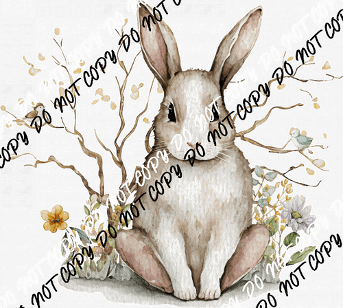 Soft Pastel Bunny DTF Transfer - We Print U Press DTF Transfers