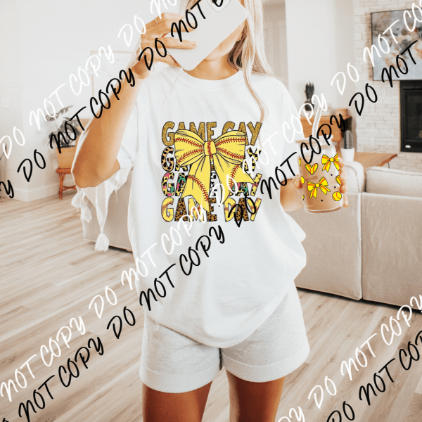 Softball Coquette DTF and UV Bundle - We Print U Press DTF Transfers