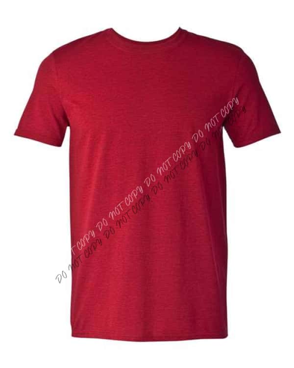 Softstyle® T-Shirt - Antique Cherry Red - We Print U Press DTF Transfers