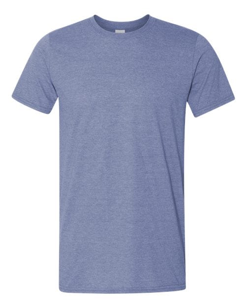 Softstyle® T-Shirt - Heather Indigo - We Print U Press DTF Transfers