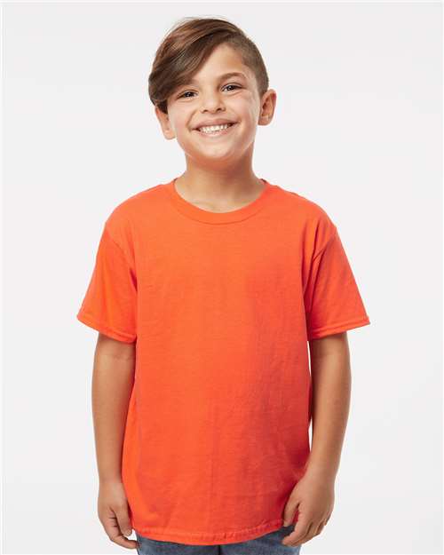 Softstyle® Youth T-Shirt - Orange - We Print U Press DTF Transfers