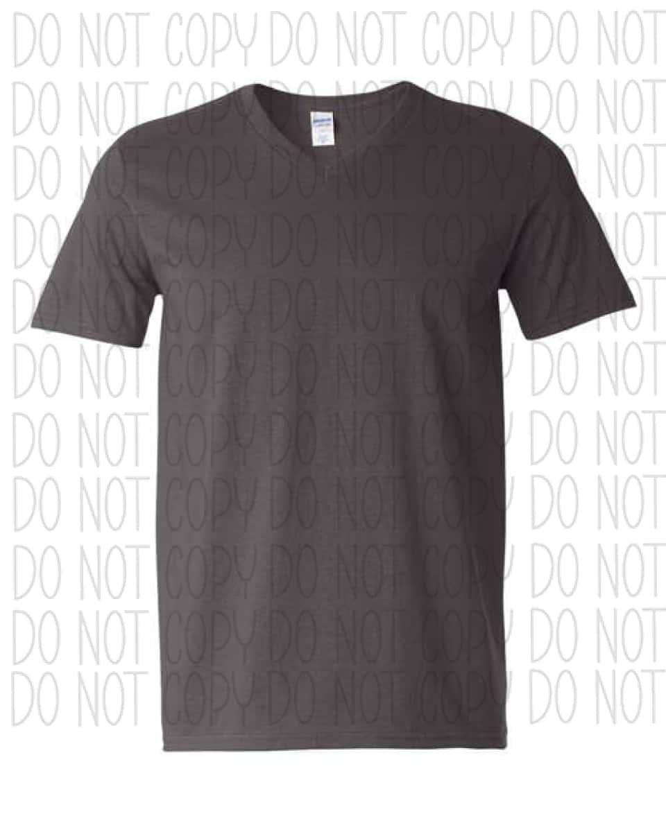 Softstyle® V-Neck T-Shirt Charcoal / S