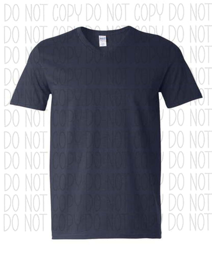 Softstyle® V-Neck T-Shirt Navy / S