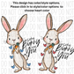 Somebunny Loves You (See Style Options) Rtp Dtf Transfers