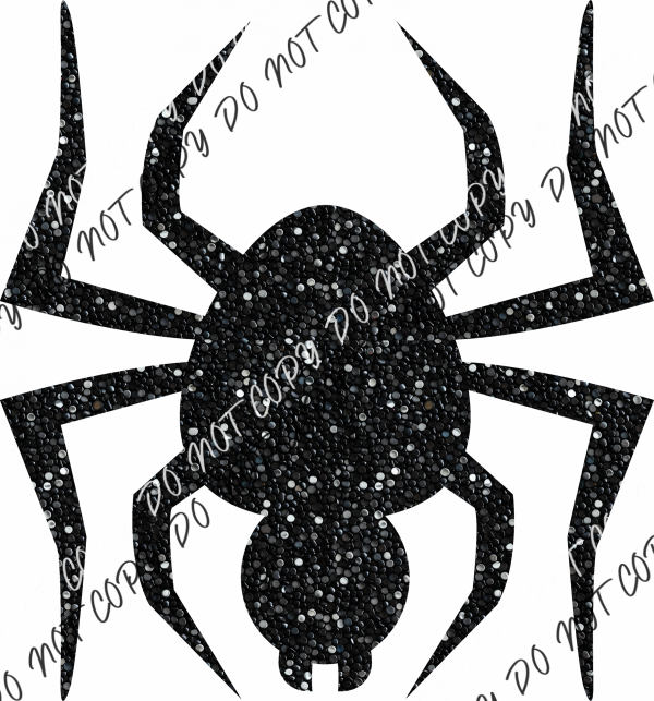 Spider Faux Sequins Dtf Transfer Transfers