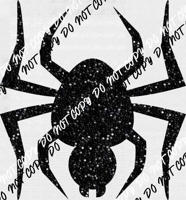 Spider faux sequin DTF Transfer - We Print U Press DTF Transfers